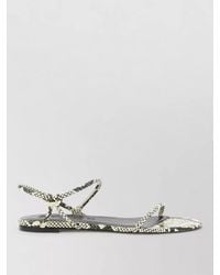 STAUD - Leather Laurel Sandals - Lyst