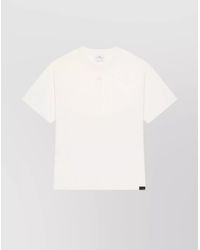 Courreges - Cotton Crew Neck Short Sleeve T-Shirt - Lyst