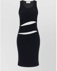 Coperni - Organic Cotton Spiral Knee-Length Dress - Lyst
