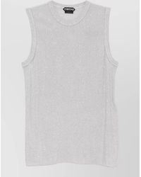 Tom Ford - Sequined Sleeveless Top - Lyst
