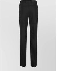 Petar Petrov - Mid Rise Tailored Pants Belt Loops - Lyst