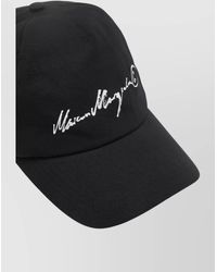 MM6 by Maison Margiela - Logo Cotton Baseball Cap - Lyst