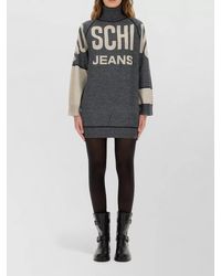 Moschino - Virgin Wool Knitted Dress - Lyst