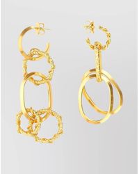 DSquared² - Chain Link Drop Earrings - Lyst