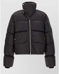 Rick Owens - Turtle Down Cropped Jacket High Collar - Lyst