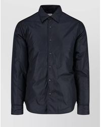 Aspesi - Casual Shirt With Long Sleeves And Water-Repellent Fabric - Lyst