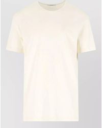 Lemaire - Cotton Short-Sleeve T-Shirt - Lyst