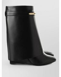 Givenchy - Ankle Boots Lace Up Pointed Toe Wedges - Lyst