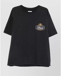 Rhude - Safari Crest Crew Neck Graphic T-Shirt - Lyst