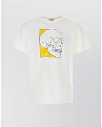 McQueen - Regular-Fit Skull-Print T-Shirt - Lyst