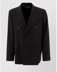 Our Legacy - Wool Double-Breasted Blazer - Lyst