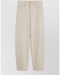Max Mara - Tailored Pants Belt Loops Side And Back Pockets - Lyst