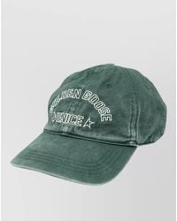 Golden Goose - Journey Baseball Cap Washed Cotton Twill Venice - Lyst