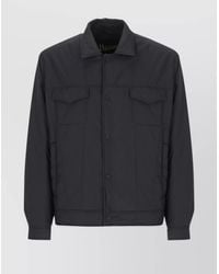 Herno - Padded Collared Flap Pockets Jacket - Lyst
