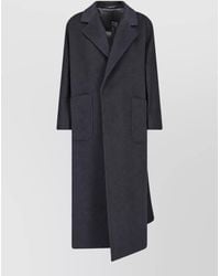 Tagliatore - Cashmere Single Breasted Coat - Lyst