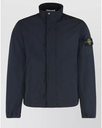 Stone Island - Windbreaker With Logo - Lyst