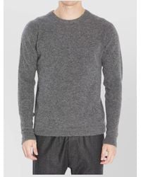 Roberto Collina - Cashmere Silk Ribbed Crewneck Jumper - Lyst