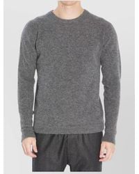 Roberto Collina - Cashmere Silk Ribbed Crewneck Jumper - Lyst