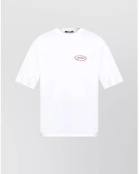 Jacquemus - T-Shirt With Logo Patch - Lyst