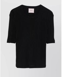 Halfboy - Ribbed Short-Sleeve Jersey T-Shirt - Lyst