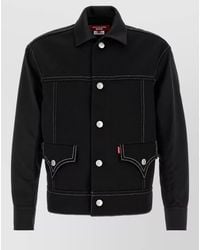 Junya Watanabe - Wool Single Breasted Coat - Lyst