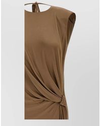 Elisabetta Franchi - Viscose Maxi Dress - Lyst