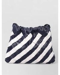 Bottega Veneta - The Pouch Leather Clutch Bag - Lyst