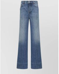 Bottega Veneta - Denim Wide-Leg Jeans - Lyst