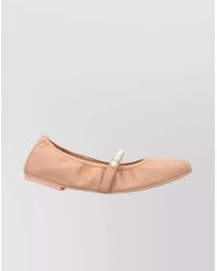 Stuart Weitzman - Pearl Round Toe Lace-Up Shoes - Lyst