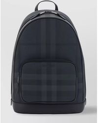 Burberry - Check Archivio Pattern Backpack With Front Pocket - Lyst