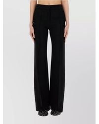Jil Sander - Wide Leg High Waist Trousers - Lyst