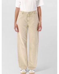 Carhartt - Organic Cotton Relaxed-Fit Straight-Leg Trousers - Lyst