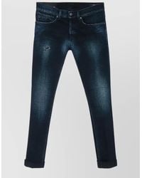 Dondup - Denim Jeans Five Pocket Rolled Cuffs - Lyst