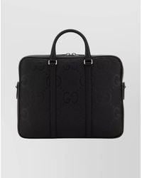Gucci - Leather Briefcase - Lyst