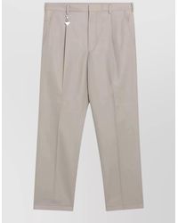 Prada - Tailored Pants Belt Loops Front Pleats - Lyst