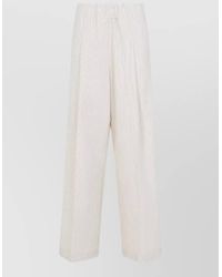 Dries Van Noten - Striped Wide-Leg Trousers - Lyst