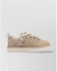 UGG - Leather Low-Top Sneakers - Lyst