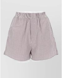 A.P.C. - Relaxed Fit Loungewear Underwear Checked Pattern - Lyst