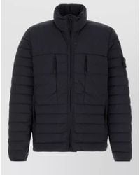 Stone Island - Quilted Hood Jacket - Lyst