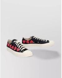 COMME DES GARÇONS PLAY - Canvas Low-Top Sneakers - Lyst