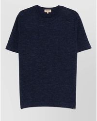 Woolrich - Linen Cotton T Shirt Casual Round Neck - Lyst