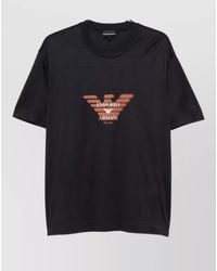 Emporio Armani - Logo Crew Neck Short Sleeve T Shirt - Lyst