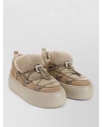 Roger Vivier - Suede Leather Crystal-Embellished Slip-On Sneakers - Lyst