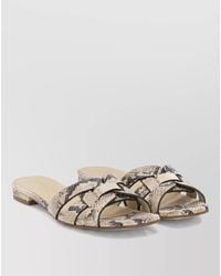 Sergio Levantesi - Leather Norma Slides - Lyst