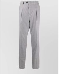 Brunello Cucinelli - Trousers With Back Pockets And Belt Loops - Lyst