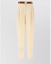 Max Mara - Tailored Trousers With Front Pleats - Lyst