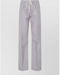 Rick Owens - Straight Leg Pants Back Button Pocket - Lyst