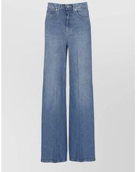 Dondup - Wide Leg Denim Jeans Five Pockets - Lyst