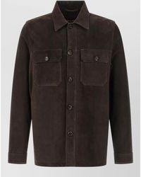 Moorer - Klaus Overshirt Jacket Buttoned Cuffs Pockets - Lyst
