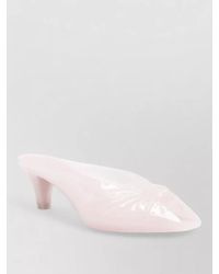 Chloé - Jelly Mules Kitten Heel Knotted Detail - Lyst